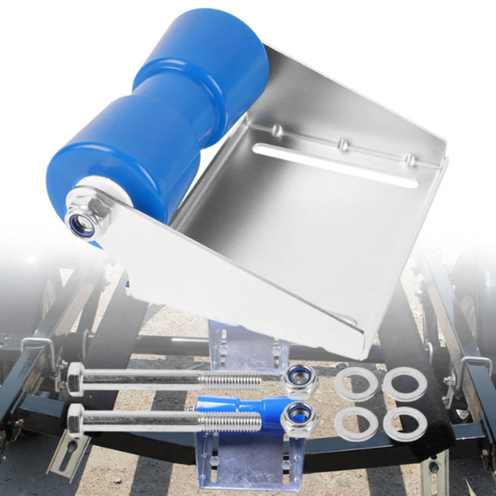 Hardware - Boat Trailer Roller with Bracket Heavy
