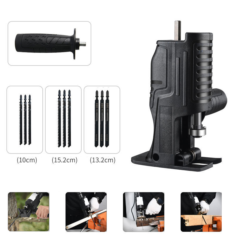 Reciprocating Saw Attachment Drill - Handheld Electric Drill to Electric Saw