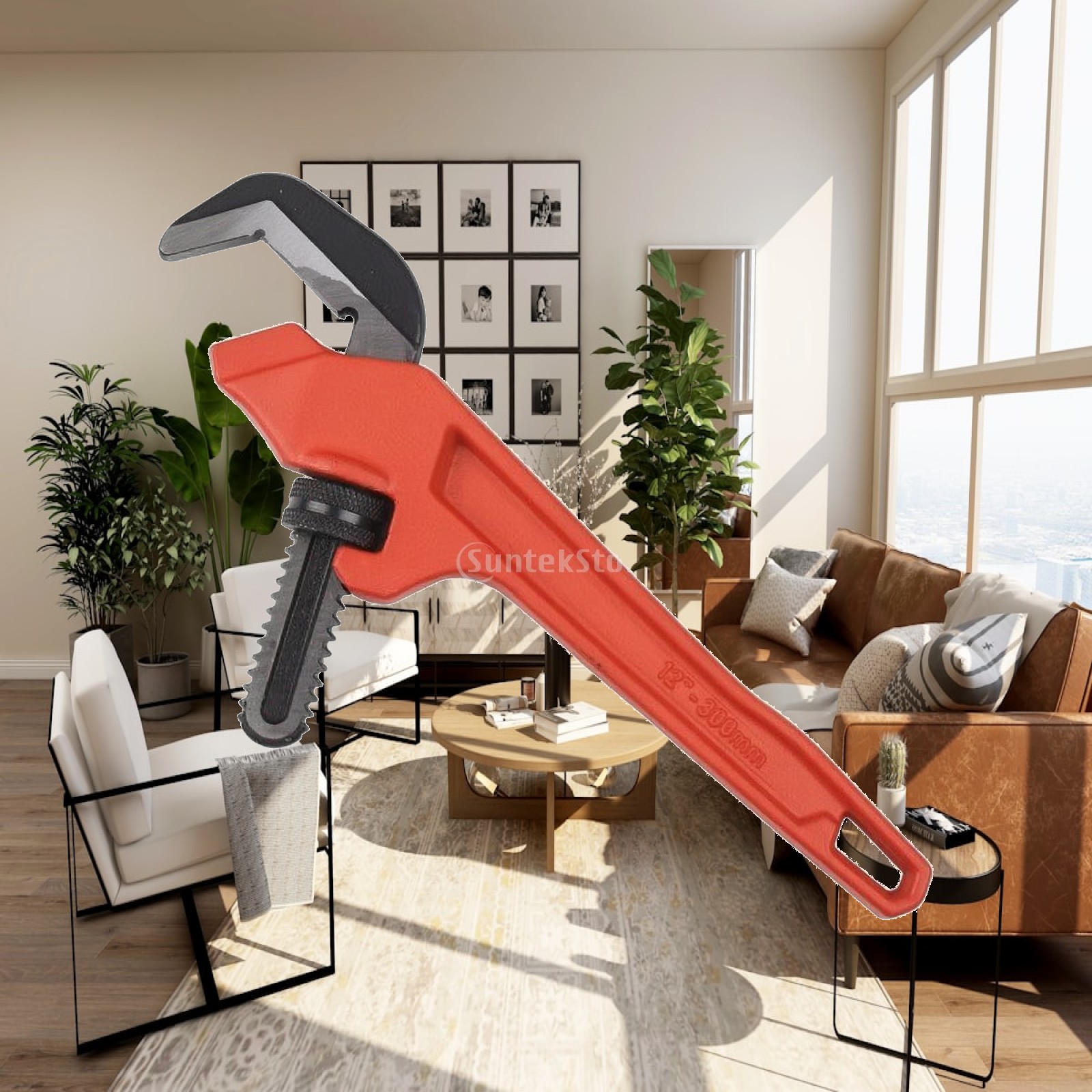Plumbing - Hex Pipe Wrench Adjustable Wrench with