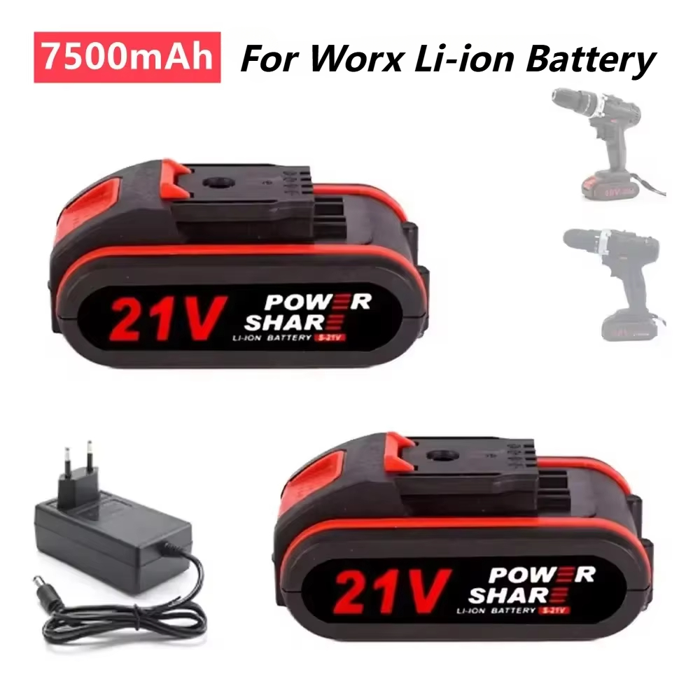 Brushless Cordless Electric Drill 18V - 21V High Capacity Rechargeable Lithium Ion