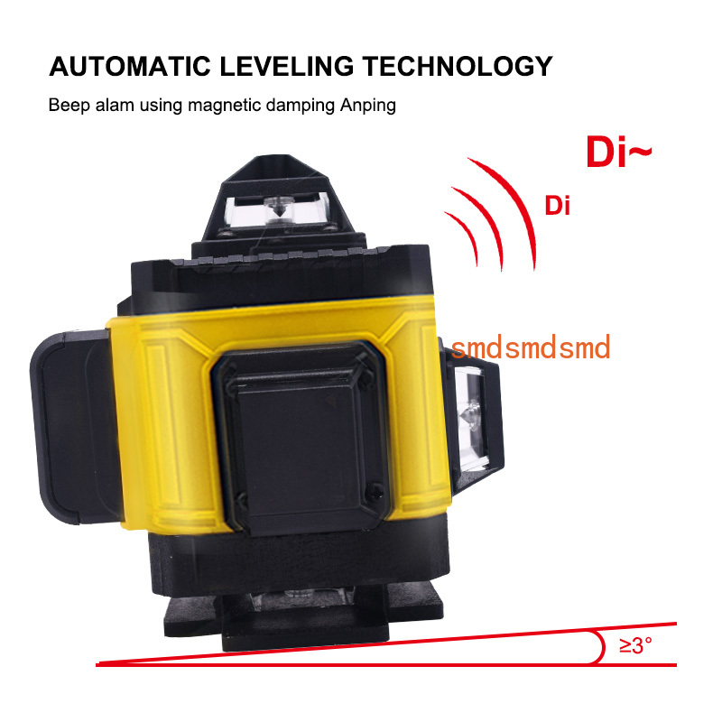 16 Lines 4D Laser Level Horizo - Laser Level 16 Lines 4D Green ulasan dan harga