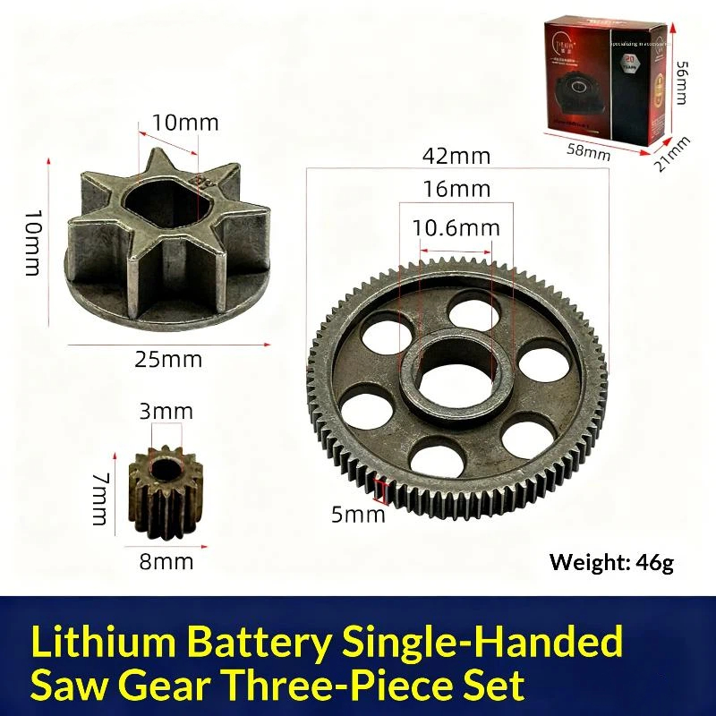3Pcs DIY Accessories Fit 4/6 I - Mini Electric Chainsaw 6 Inch ulasan dan harga