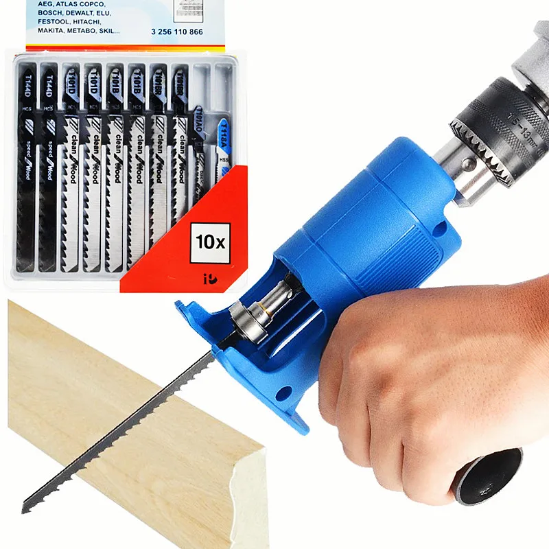 Portable Reciprocating Saw Ada - Reciprocating Saw Attachment Drill ulasan dan harga