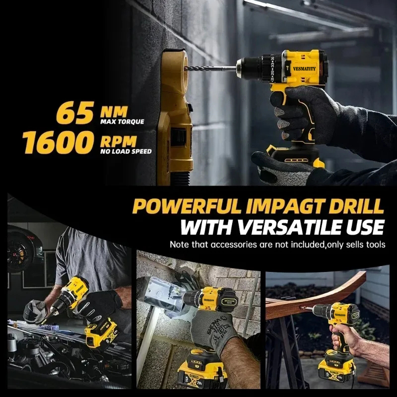 DCD805 Brushless Impact Drill  - Brushless Cordless Electric Drill 18V ulasan dan harga