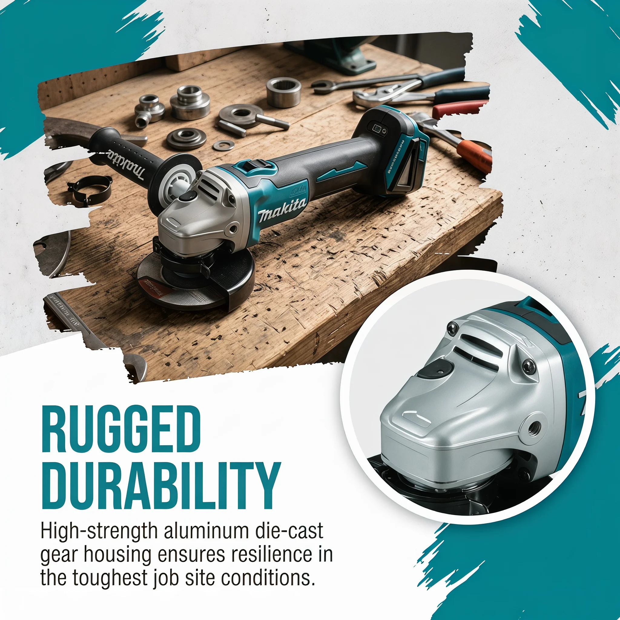 Makita DGA404 Rechargeable Bru - Brushless Angle Grinder Battery Powered ulasan dan harga