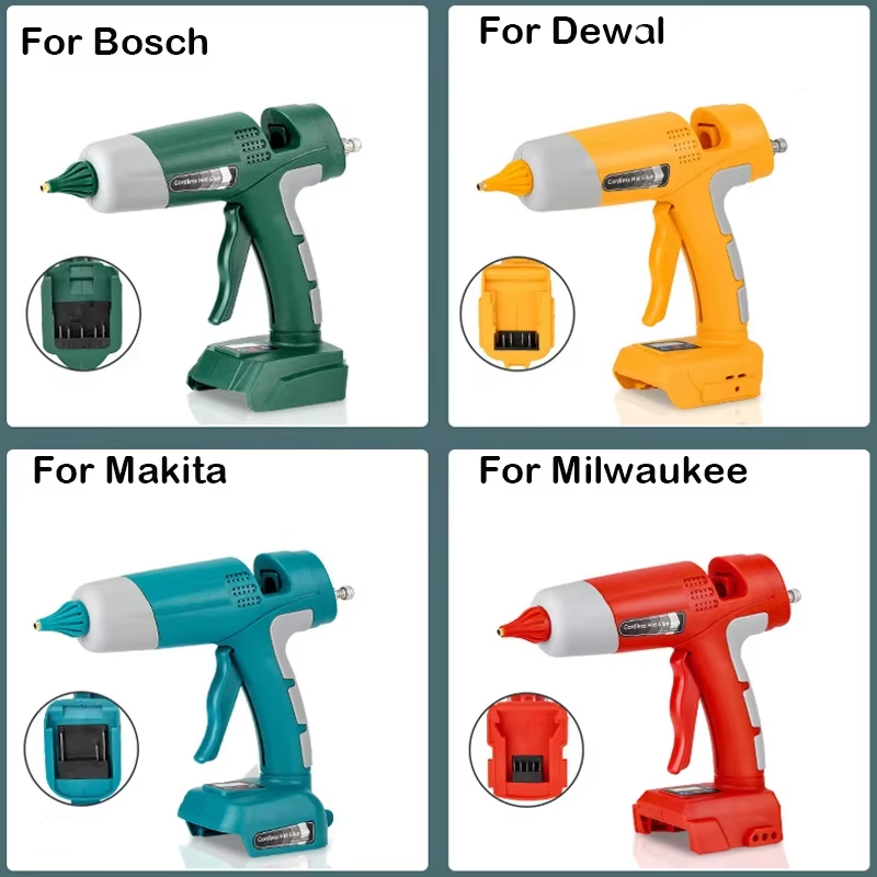 100W Cordless Hot Melt Glue Gu - Hot Melt Glue Gun Cordless ulasan dan harga