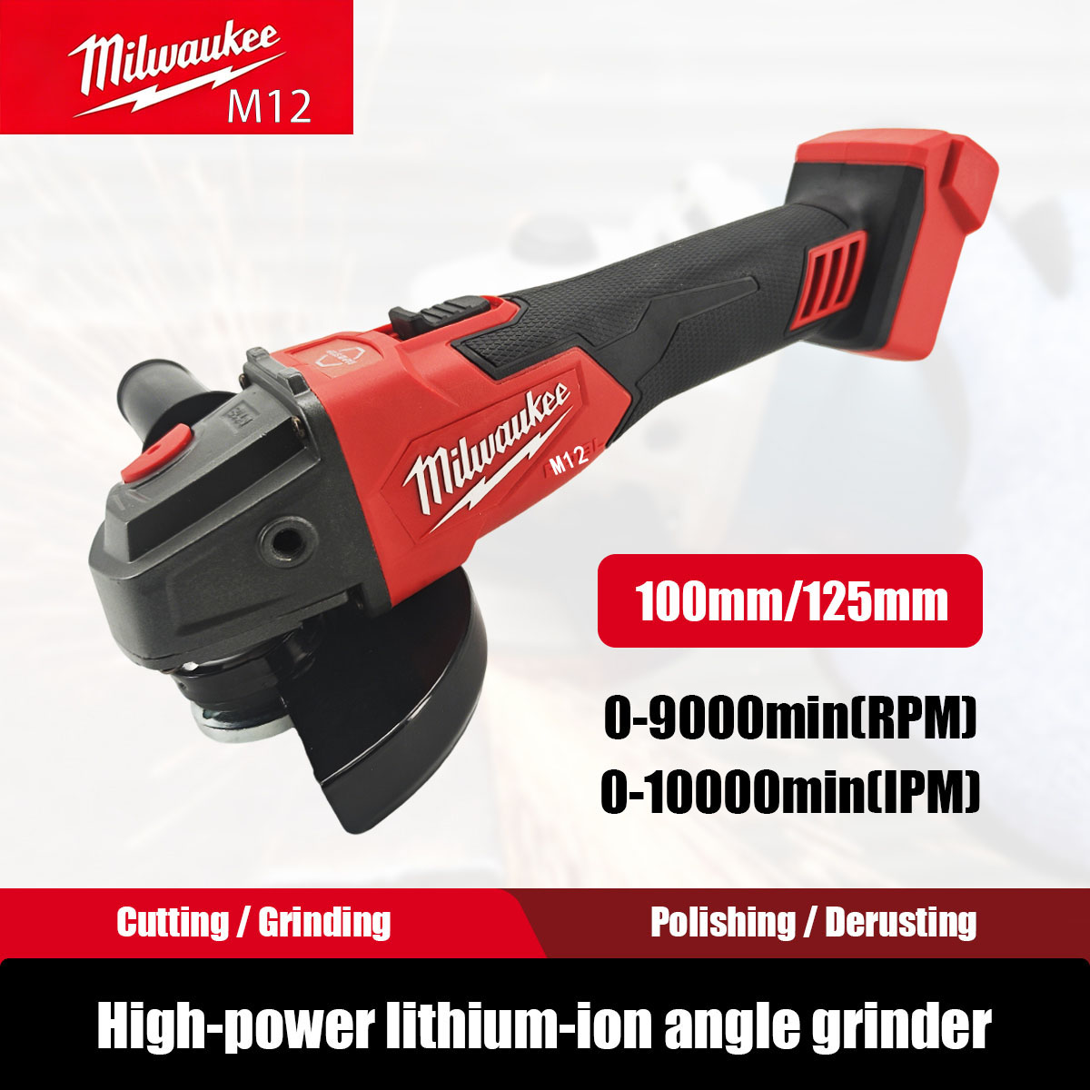 MilwaukeeM12 M18 Brushless Ang - Brushless Angle Grinder Battery Powered ulasan dan harga