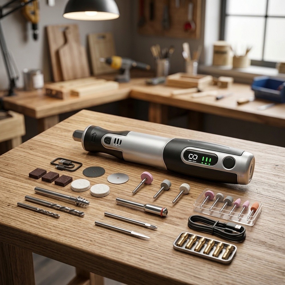 Cordless Electric Rotary Tool  - Cordless Rotary Tool Kit Accessories ulasan dan harga