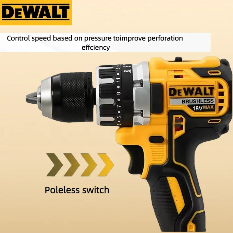 Dewalt Cordless DCD796 Impact  - Brushless Cordless Electric Drill 18V ulasan dan harga