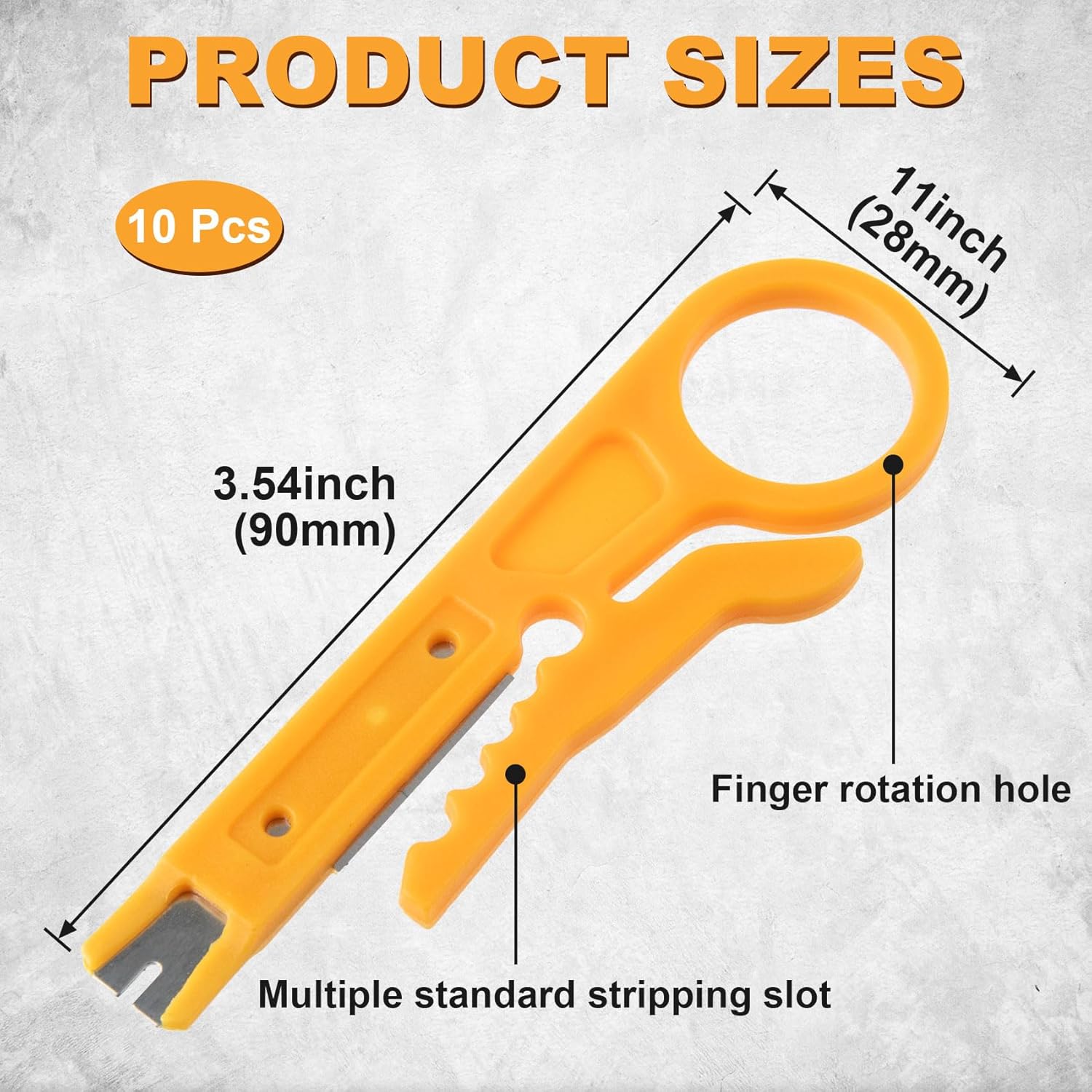 10pcs Wire Stripper with Secur - Automatic Wire Stripper Cutter ulasan dan harga