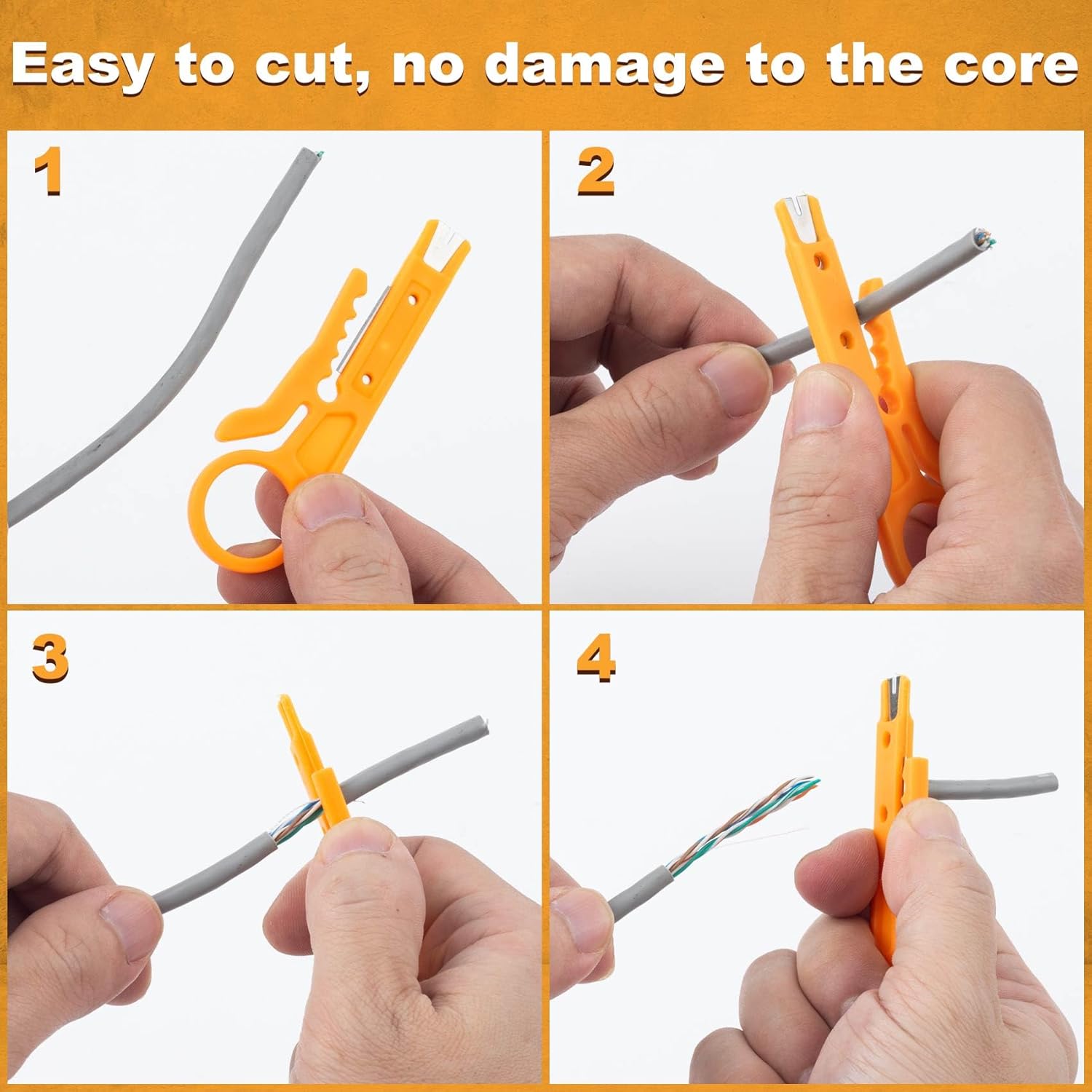 10pcs Wire Stripper with Secur - Automatic Wire Stripper Cutter ulasan dan harga