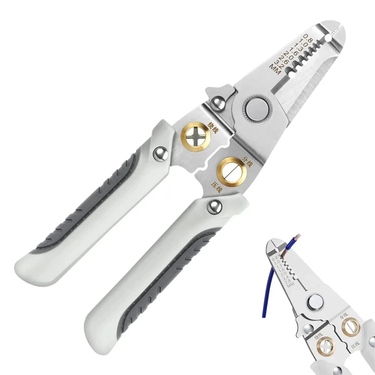 6 In 1 Wire Stripper Special W - Automatic Wire Stripper Cutter ulasan dan harga