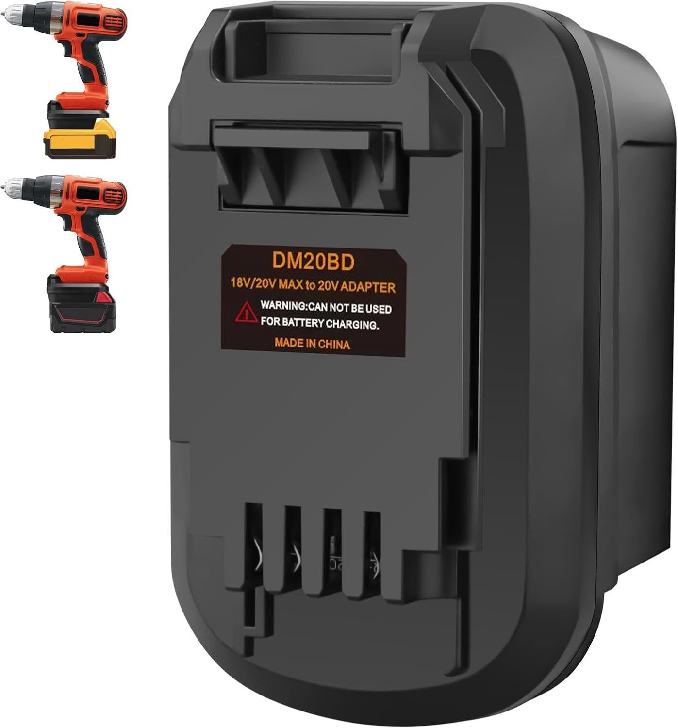 DM20BD Battery Adapter for DeW - Brushless Cordless Electric Drill 18V ulasan dan harga