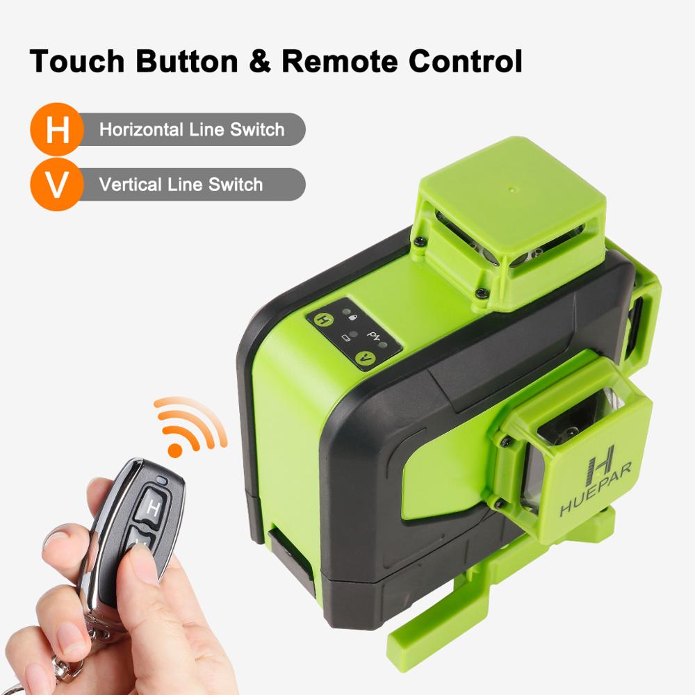 Huepar 16 Lines 4D Laser Level - Laser Level 16 Lines 4D Green ulasan dan harga