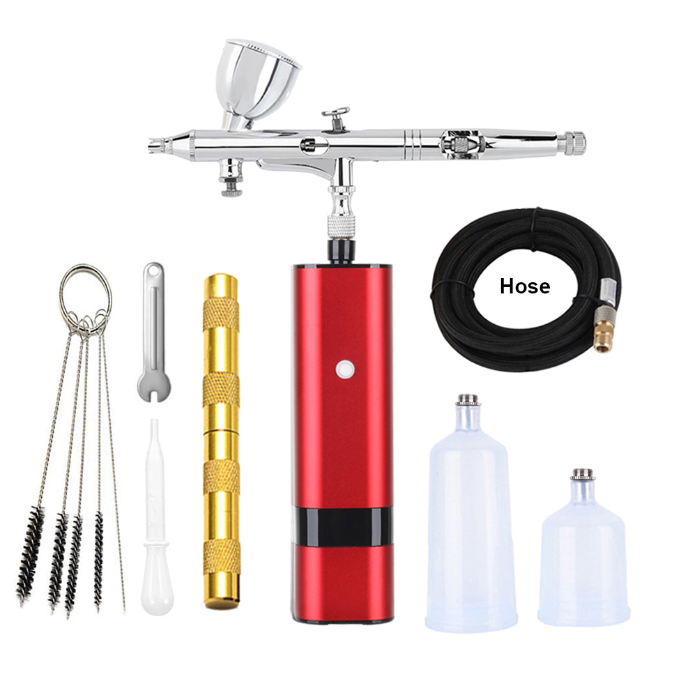 Portable Automatic Air Brush C - Airbrush Kit With Mini Compressor ulasan dan harga
