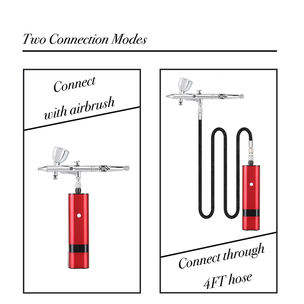 Portable Automatic Air Brush C - Airbrush Kit With Mini Compressor ulasan dan harga