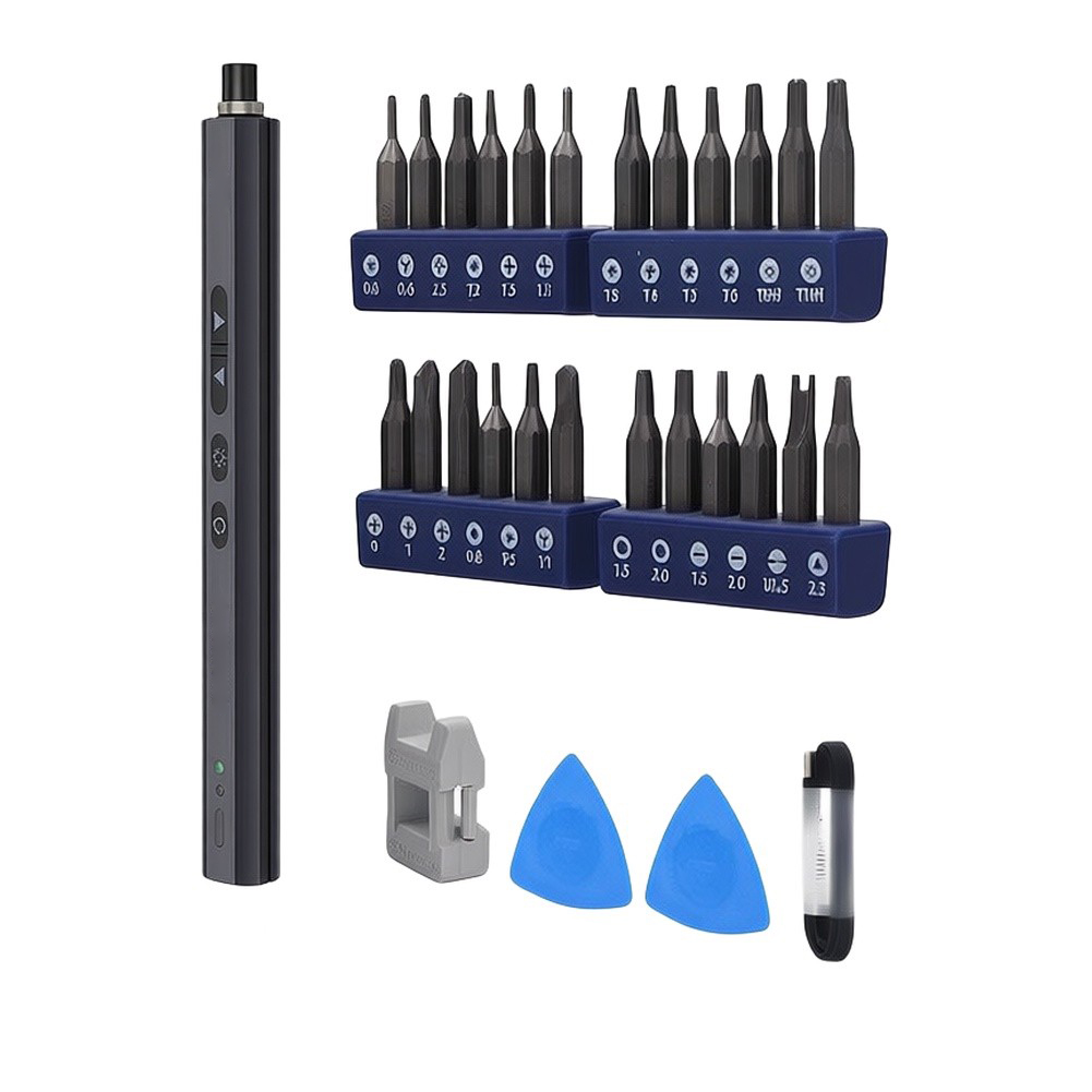 Electric Screwdriver Kit 24 Bi - Electric Screwdriver Rechargeable Usb ulasan dan harga