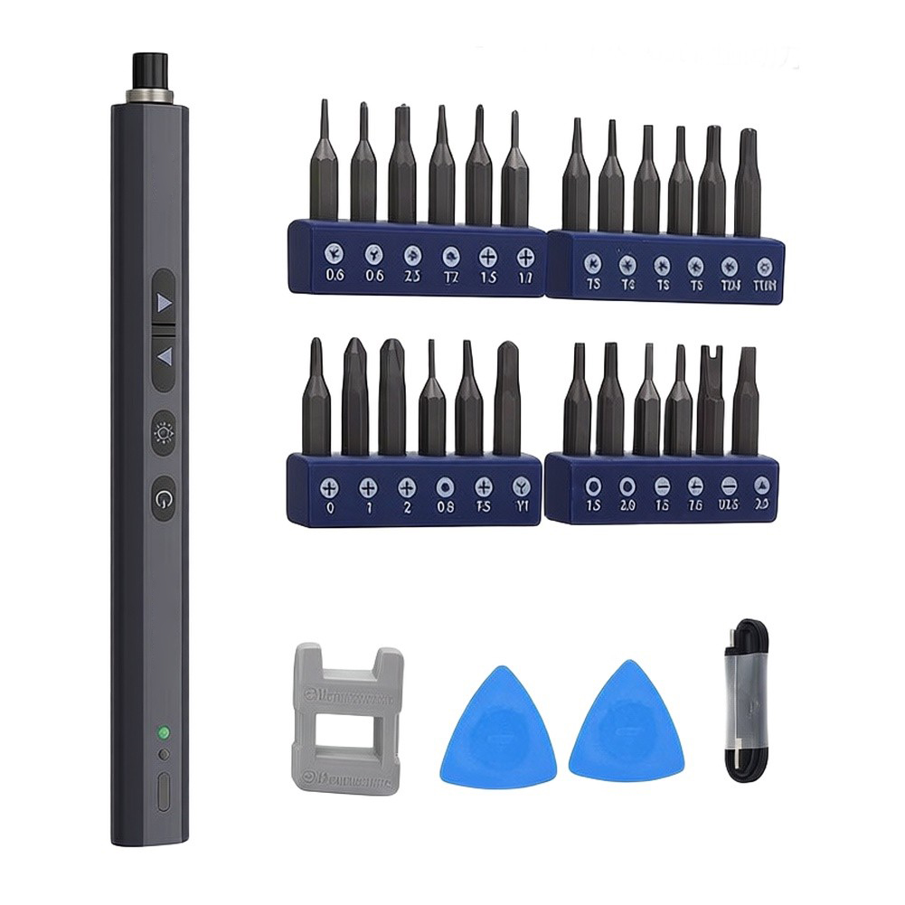 Electric Screwdriver Kit 24 Bi - Electric Screwdriver Rechargeable Usb ulasan dan harga