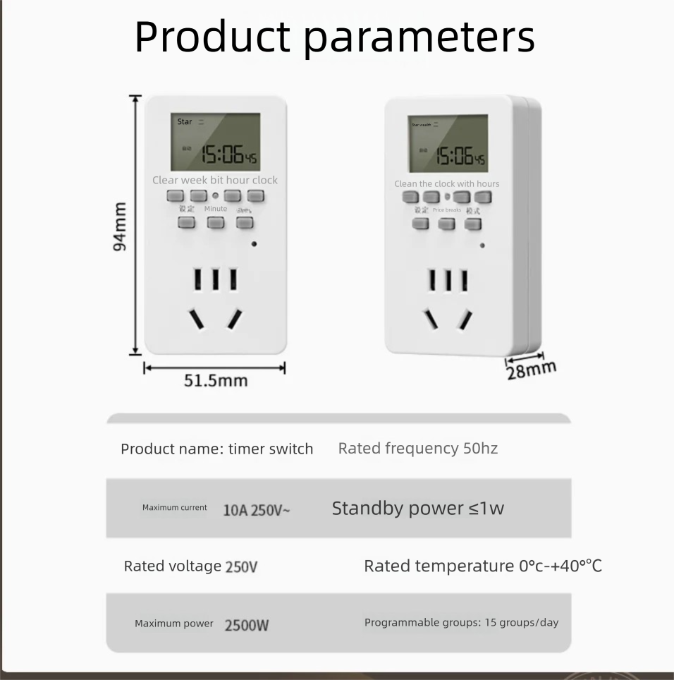 Intelligent Timed Socket Timer - Electrical ulasan dan harga