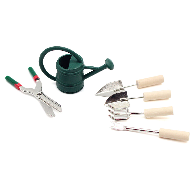 1/12 Dollhouse Simulation Wate - Garden Tools ulasan dan harga