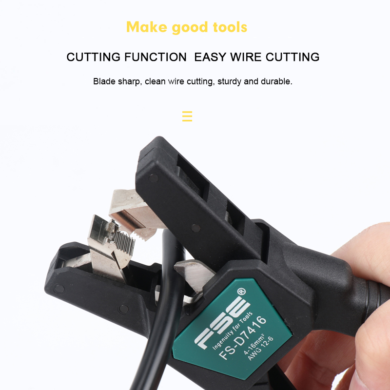 FSE-D7026 Cable Stripper - Pro - Automatic Wire Stripper Cutter ulasan dan harga