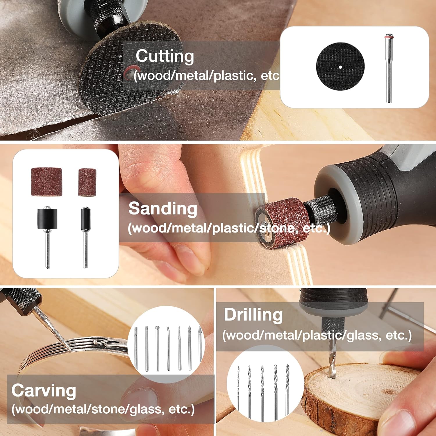 Cordless Mini Rotary Tool Kit, - Cordless Rotary Tool Kit Accessories ulasan dan harga