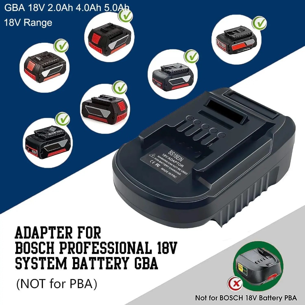 BS18EIN Battery Adapter for Bo - Brushless Cordless Electric Drill 18V ulasan dan harga
