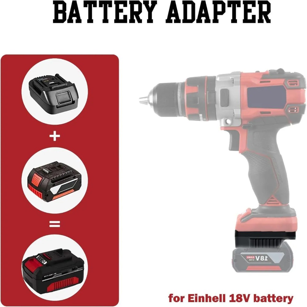 BS18EIN Battery Adapter for Bo - Brushless Cordless Electric Drill 18V ulasan dan harga