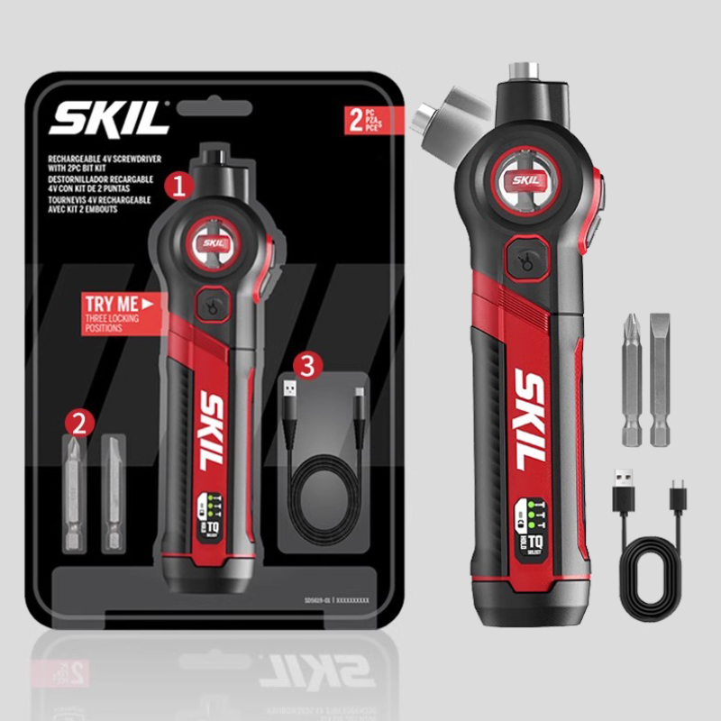 SKIL 5619 4V Mini Electrical S - Electric Screwdriver Rechargeable Usb ulasan dan harga
