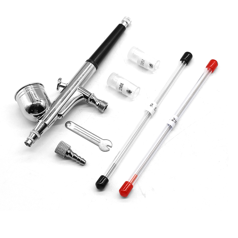 Gravity Dual-action Mini Airbr - Airbrush Kit With Mini Compressor ulasan dan harga