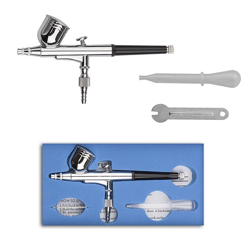 Gravity Dual-action Mini Airbr - Airbrush Kit With Mini Compressor ulasan dan harga