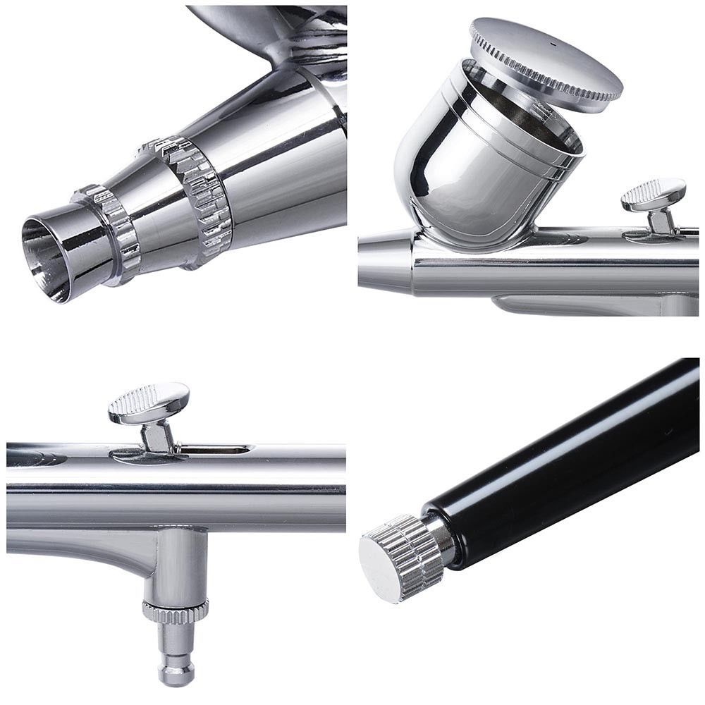 Gravity Dual-action Mini Airbr - Airbrush Kit With Mini Compressor ulasan dan harga