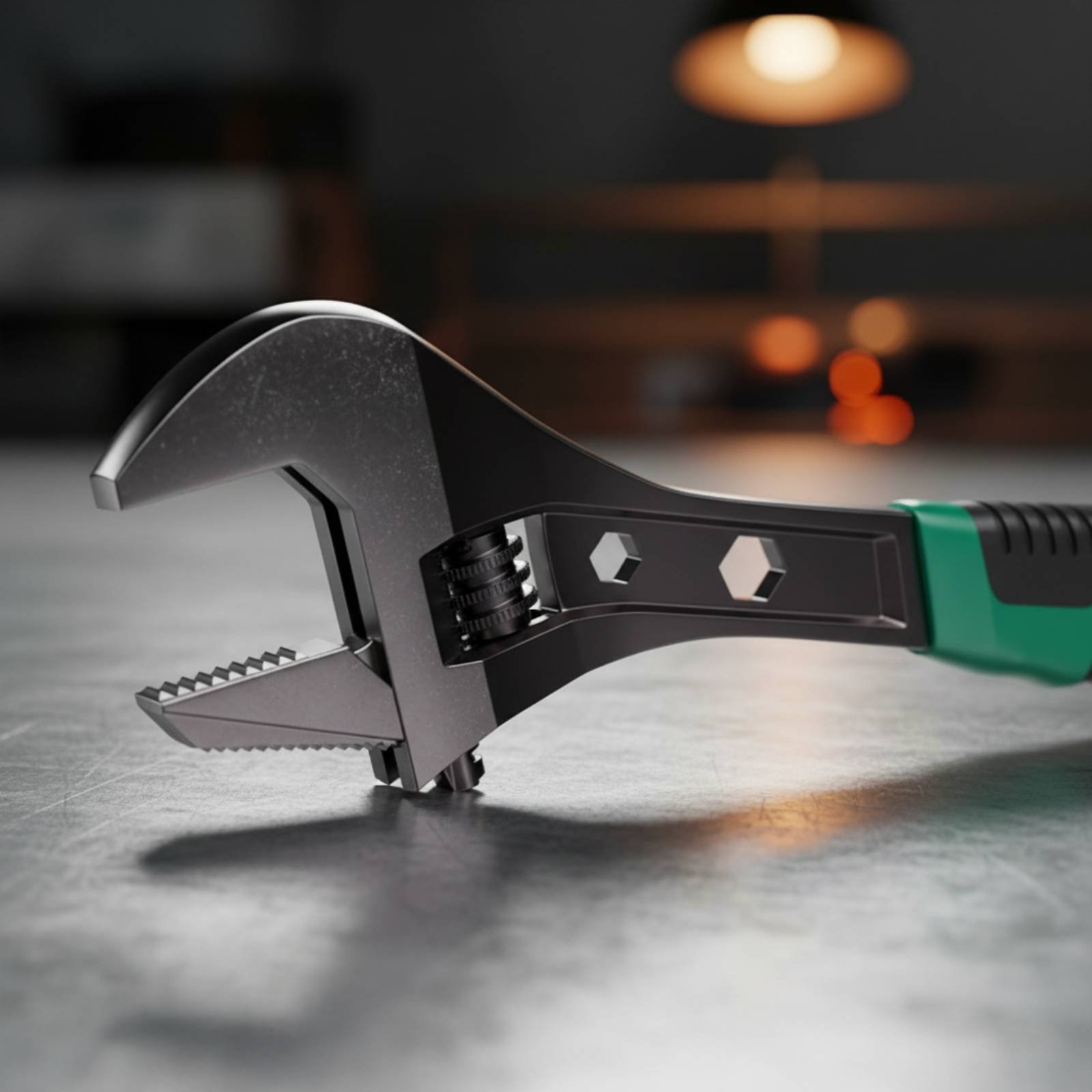 Toothed Adjustable Wrench Indu - Plumbing ulasan dan harga