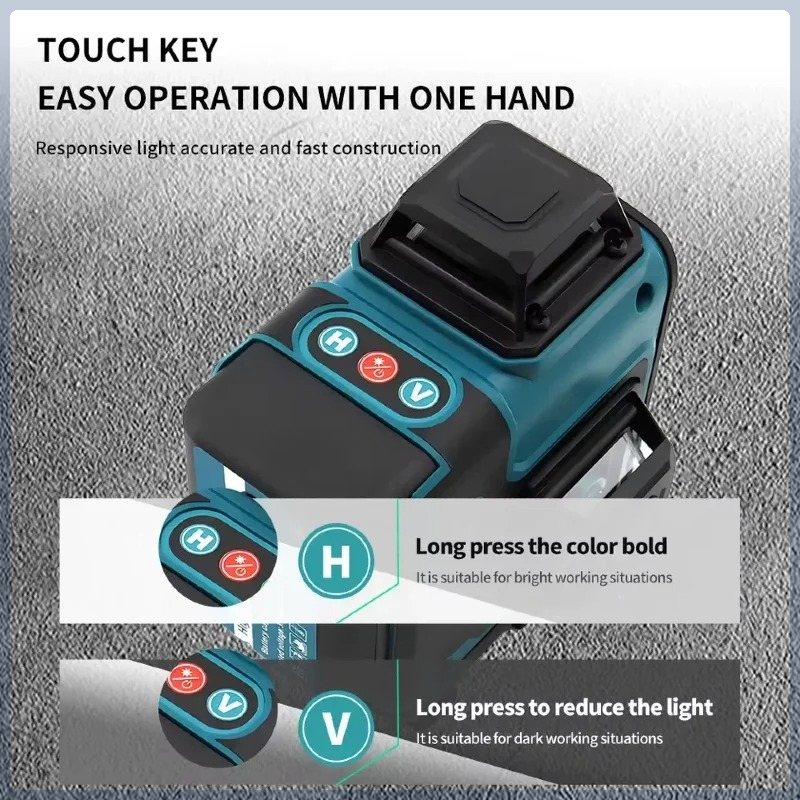 Original Makita Safe Multi-pro - Laser Level 16 Lines 4D Green ulasan dan harga