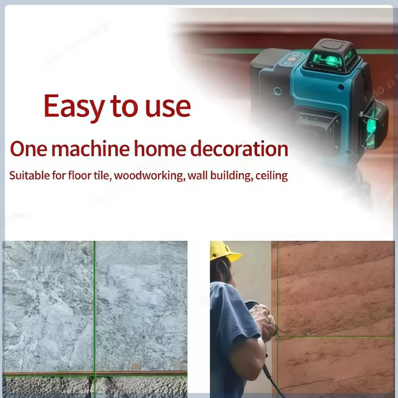 Original Makita Safe Multi-pro - Laser Level 16 Lines 4D Green ulasan dan harga