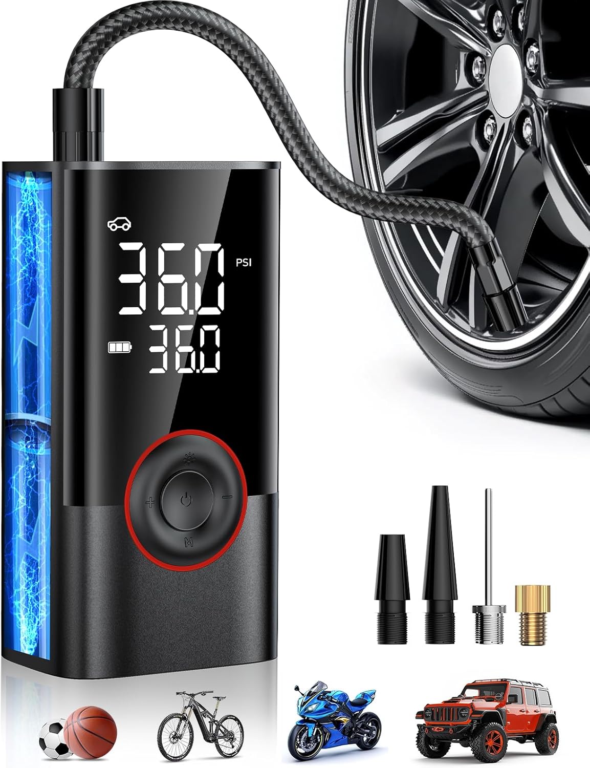 Portable Wireless Air Compress - Electrical ulasan dan harga