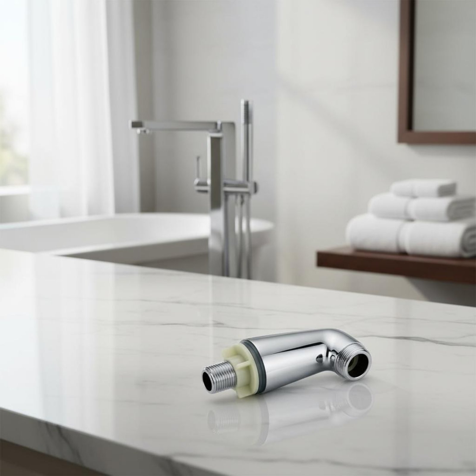 2 Pieces Bathtub Faucet Mounti - Plumbing ulasan dan harga