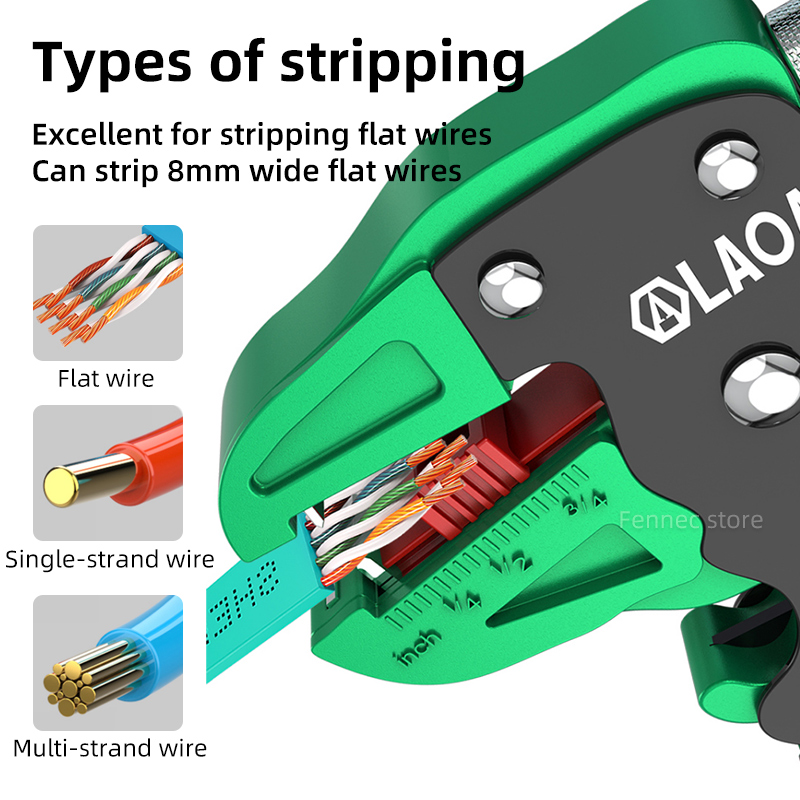 LAOA Wire Stripper Tools Cable - Automatic Wire Stripper Cutter ulasan dan harga