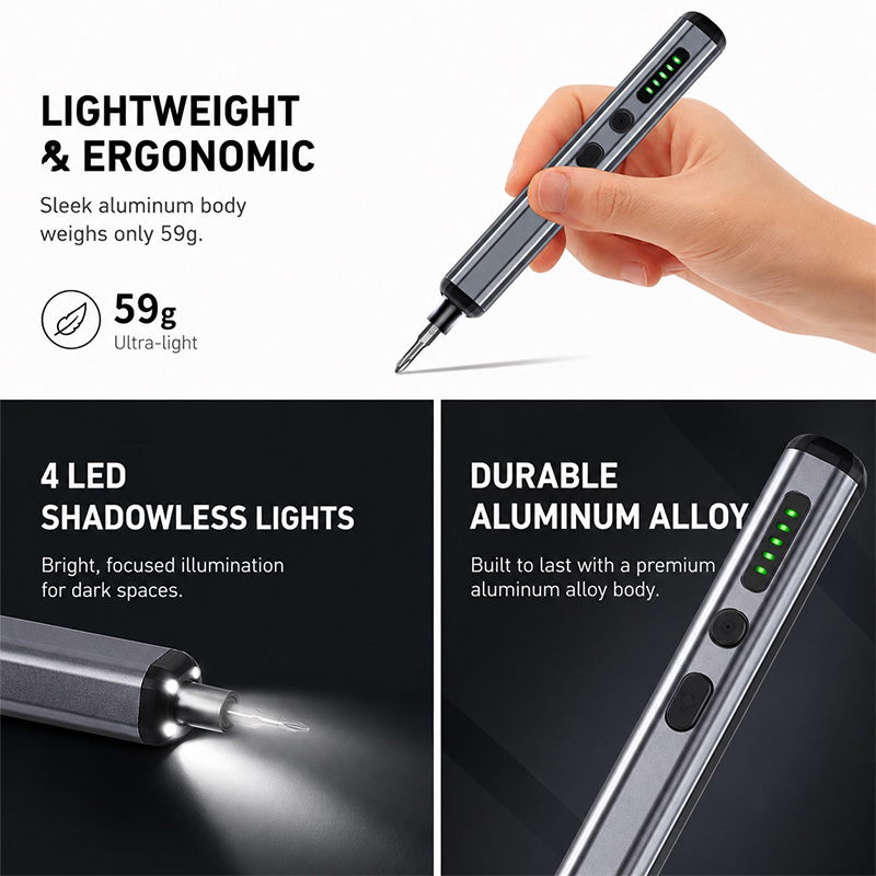 68 in 1 Precision Electric Scr - Electric Screwdriver Rechargeable Usb ulasan dan harga