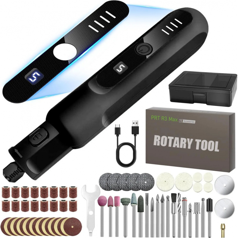 3.7V Cordless Mini Rotary Tool - Cordless Rotary Tool Kit Accessories ulasan dan harga