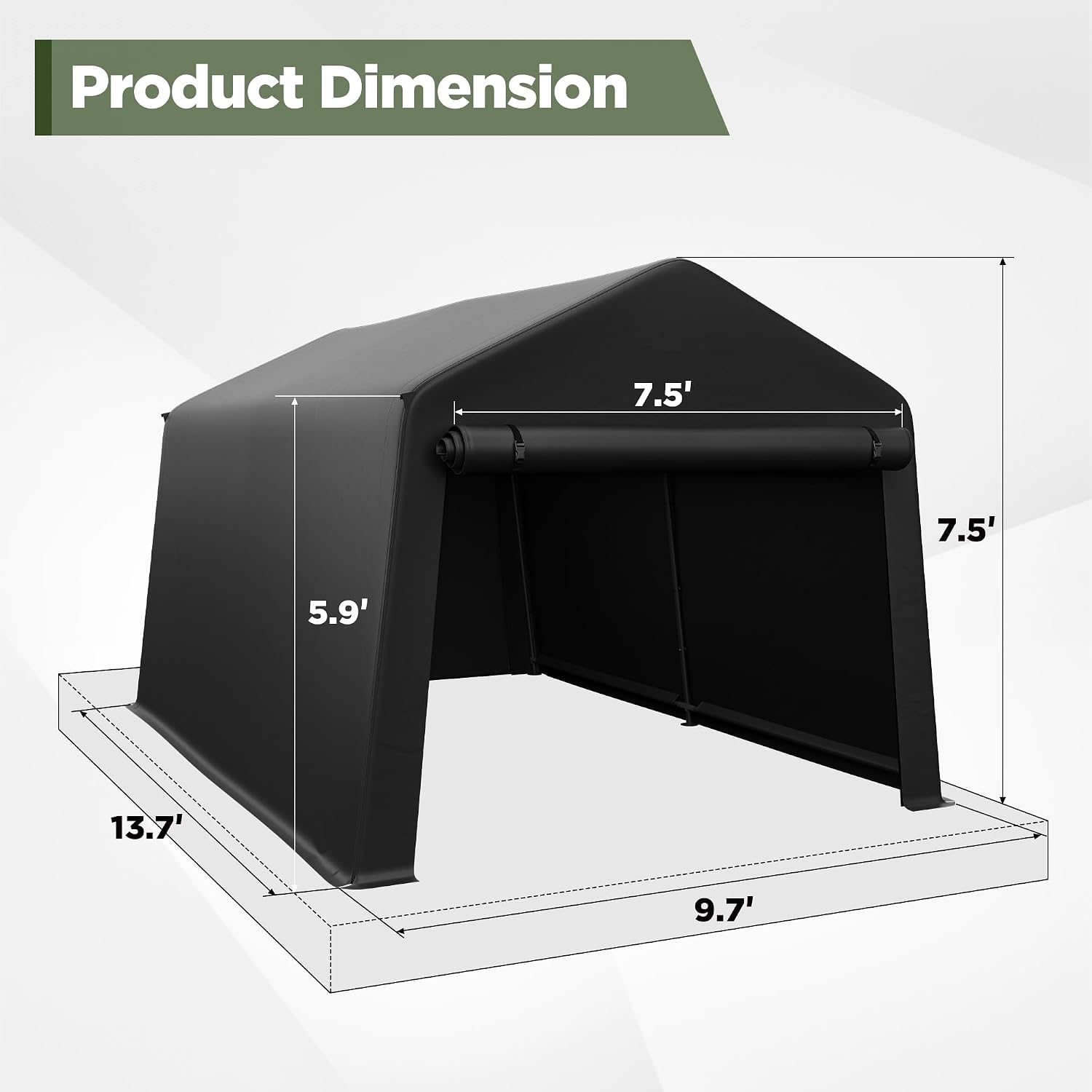 Portable Outdoor Storage Shed  - Garden Tools ulasan dan harga