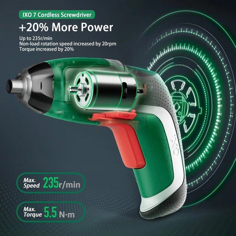 Bosch IXO7 Multi-Function Powe - Electric Screwdriver Rechargeable Usb ulasan dan harga