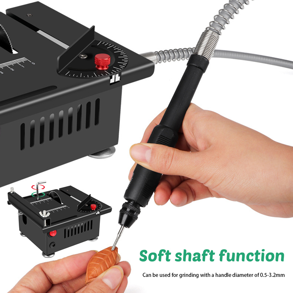 Precision Measuring Electric T - Mini Table Saw For Woodworking ulasan dan harga