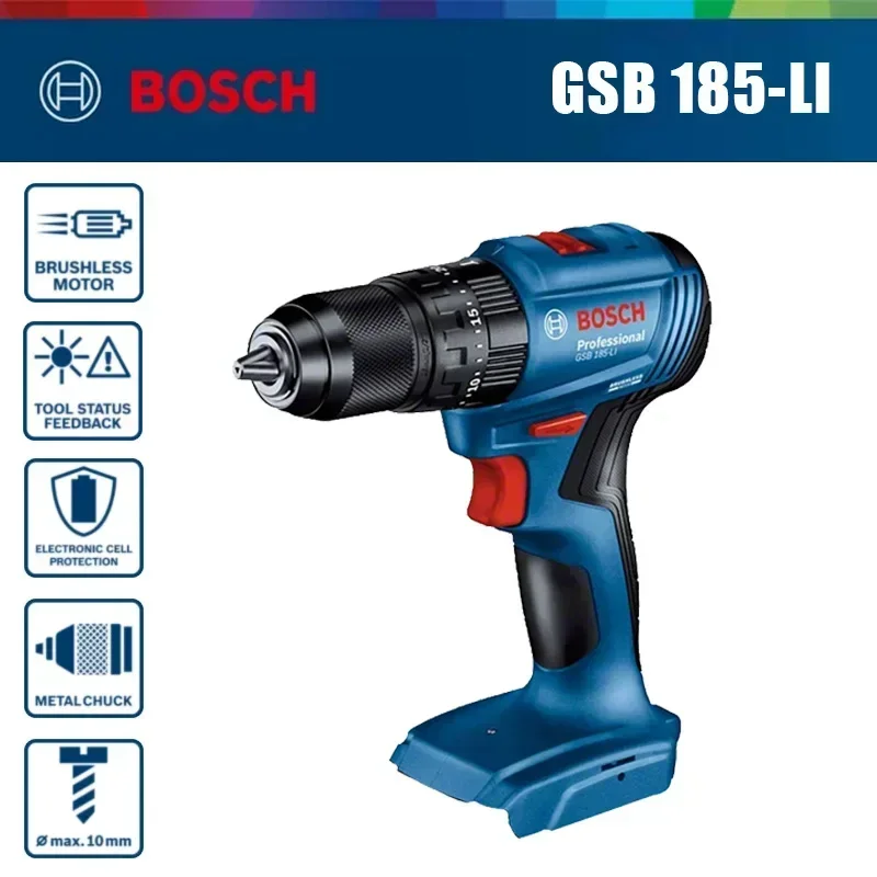 Bosch GSB 185-LI 18V Brushless - Brushless Cordless Electric Drill 18V ulasan dan harga