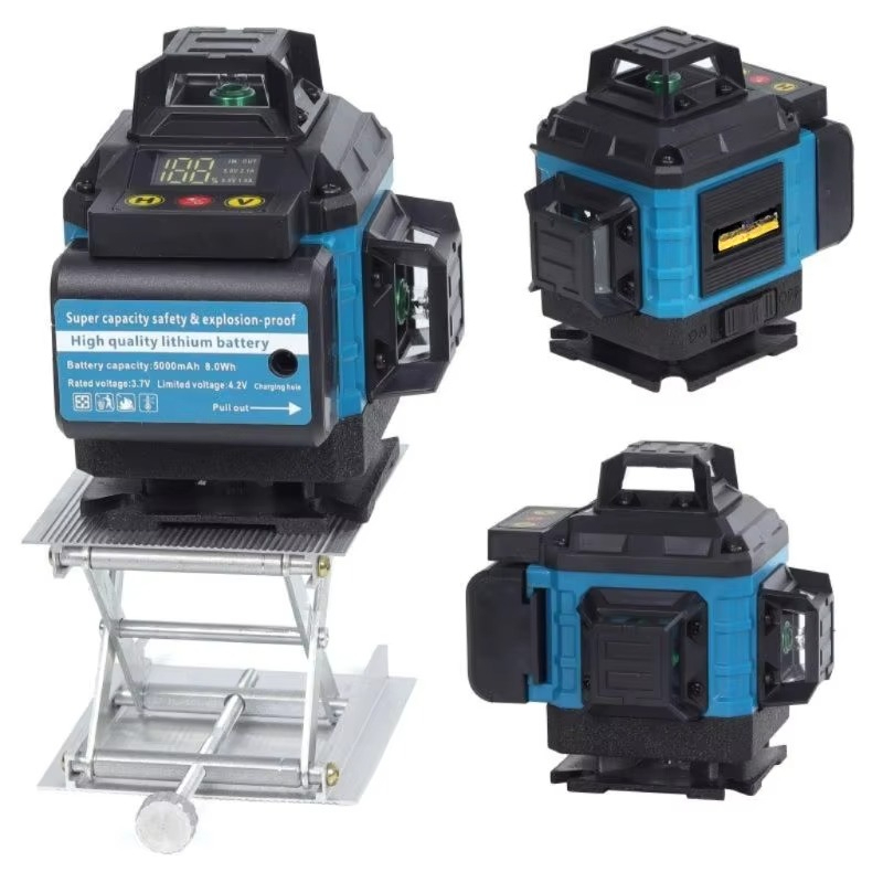 Digital 16 Line 4d Green Whole - Laser Level 16 Lines 4D Green ulasan dan harga