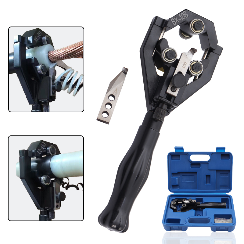 BX-40A Cable Stripper, Multifu - Automatic Wire Stripper Cutter ulasan dan harga