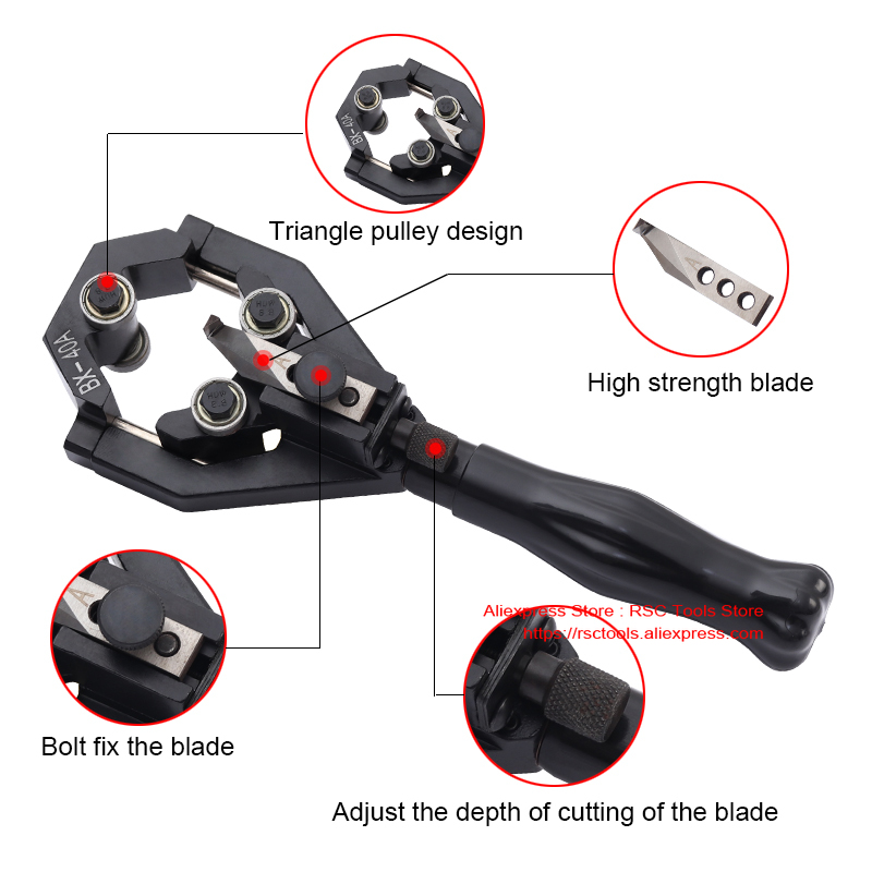 BX-40A Cable Stripper, Multifu - Automatic Wire Stripper Cutter ulasan dan harga
