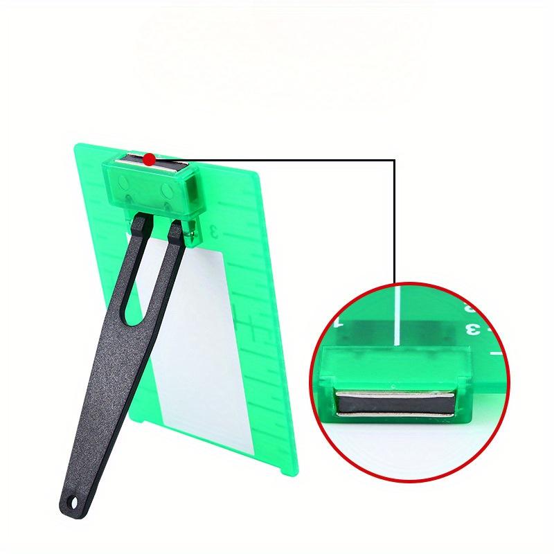 1PCS Inch Cm Laser Target Card - Laser Level 16 Lines 4D Green ulasan dan harga