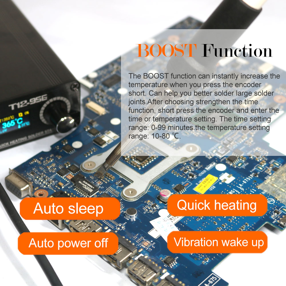 QUECOO T12-956 Soldering Digit - Digital Soldering Station T12 ulasan dan harga