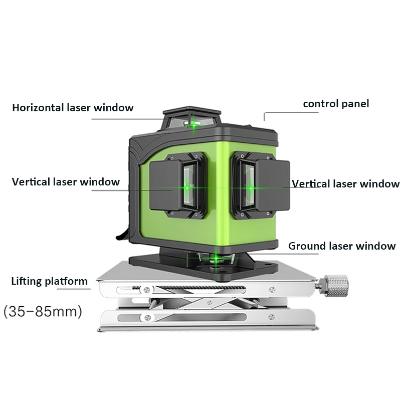 Green Laser Diode 16 Lines 4D  - Laser Level 16 Lines 4D Green ulasan dan harga